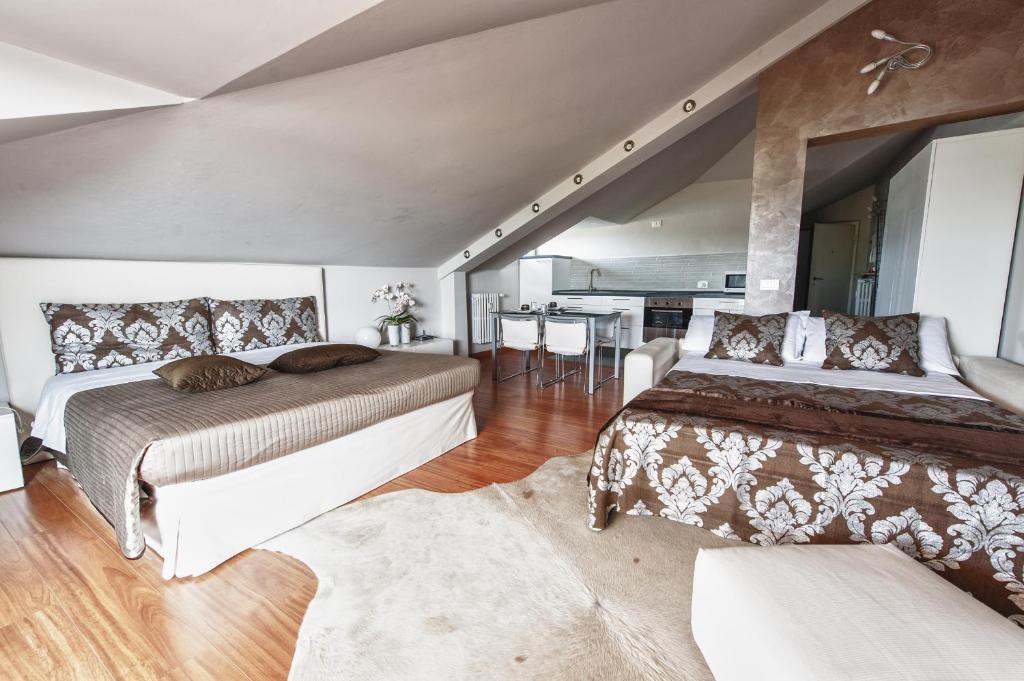 Apartmán Cute & Cozy Terrace Bergamo Pokoj fotografie