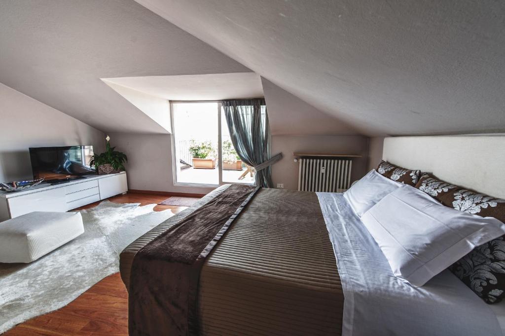 Apartmán Cute & Cozy Terrace Bergamo Pokoj fotografie