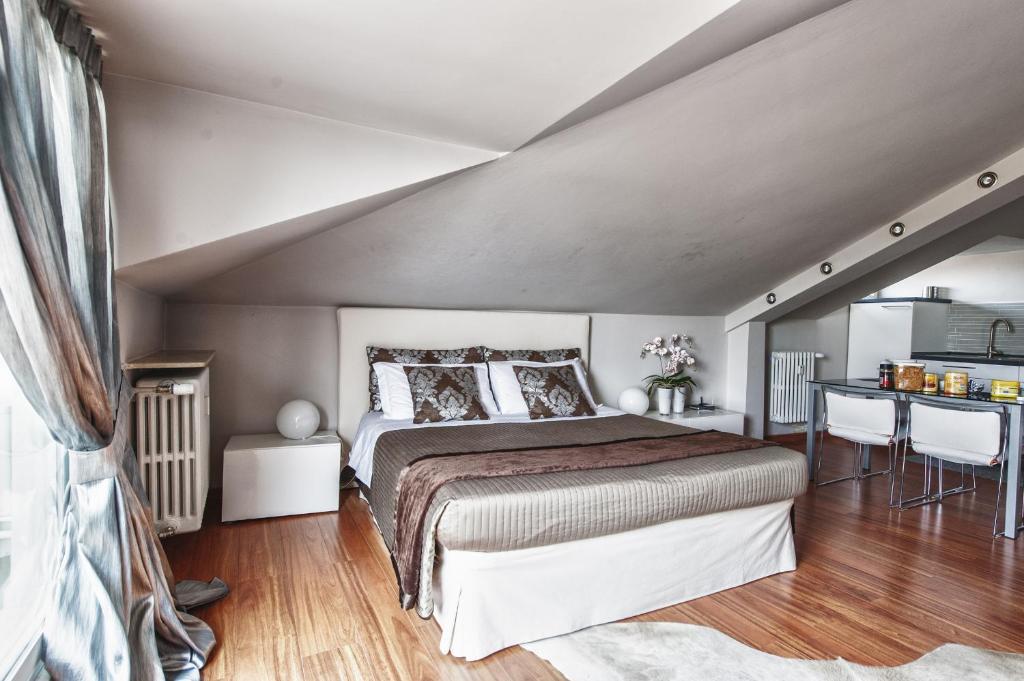 Apartmán Cute & Cozy Terrace Bergamo Pokoj fotografie