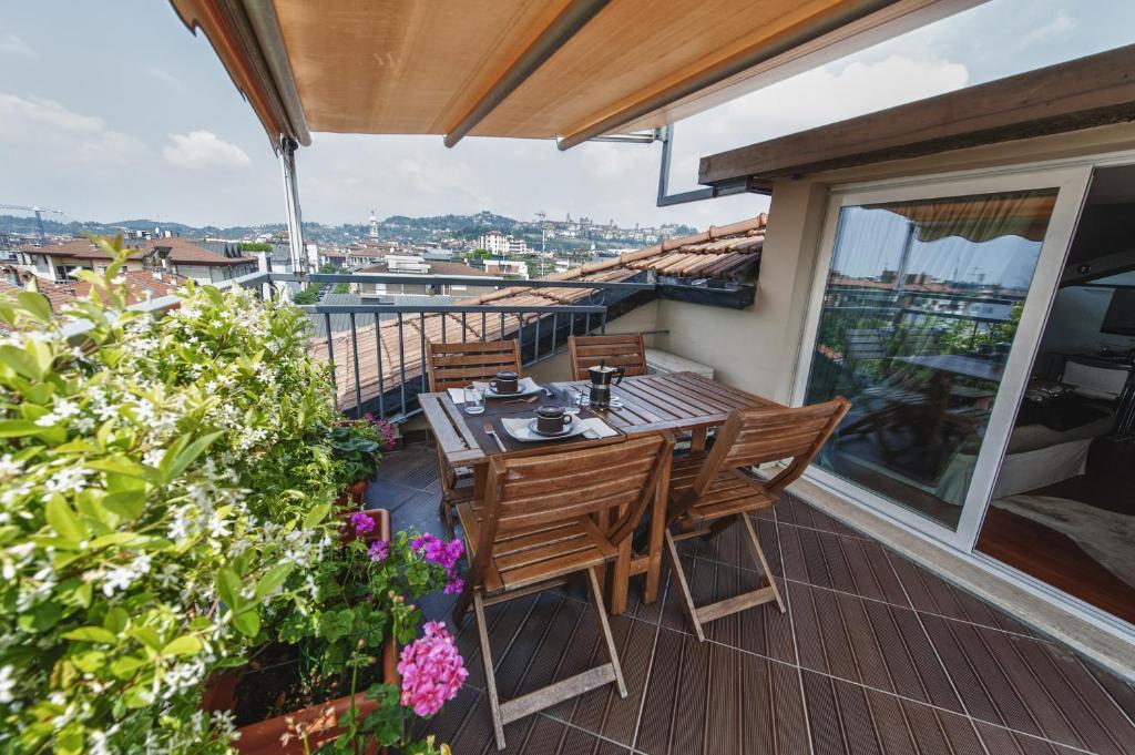 Apartmán Cute & Cozy Terrace Bergamo Pokoj fotografie